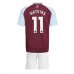 Aston Villa Ollie Watkins #11 Dětské Oblečení Domácí Dres 2024-25 Krátkým Rukávem (+ trenýrky)